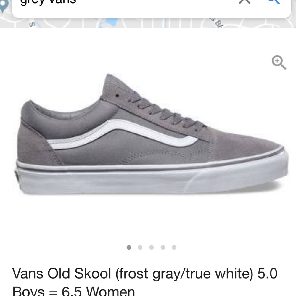 GREY VANS